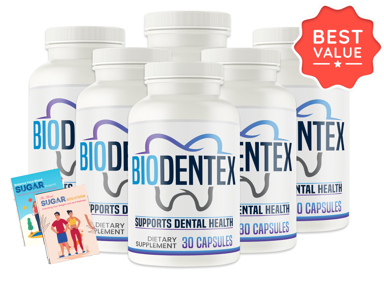 BioDentex six-bottle package